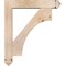 Ekena Millwork Westlake Arts and Crafts Smooth Bracket w/ Offset Brace, Douglas Fir, 5 1/2"W x 26"D x 30"H BKT0604X26X30WTL03SDF - alternate 4